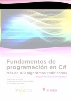fundamentos de programacion c@-ricardo walter marcelo villalobos-9788426723437