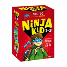 estuche ninja kid 1, 2 y 3 (de tirillas a ninja, el ninja volador y el rayo ninja)-9788427225237