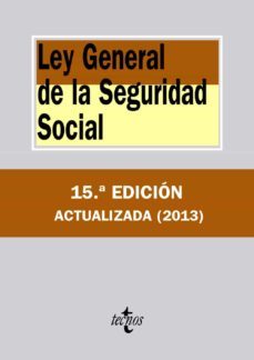 ley general de la seguridad social (15ª ed.)-9788430959037