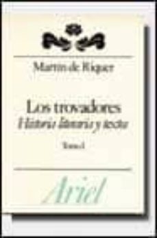 los trovadores (t.1) (3ª ed.)-9788434483637