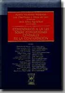 comentarios a la ley sobre condiciones generales de contratacion-9788447017737