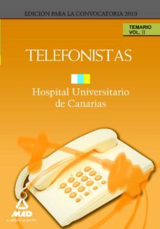 telefonistas del hopital universitario de canarias: temario. volu men ii-9788467648737