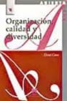organizacion, calidad y diversidad-9788471337337