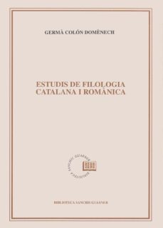 estudis de filologia catalana i romanica-germa colon domenech-9788478268337