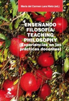 enseñando filosofia/teaching philosophy-9788478985937