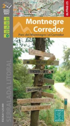carpeta alpina. montnegre - corredor-9788480909037