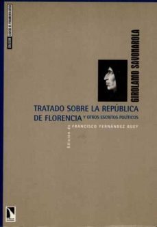 tratado sobre la republica de florencia-girolamo savonarola-9788483190937