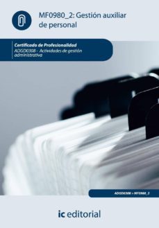 (i.b.d.) adgd0308 gestion auxiliar de personal-9788483647837