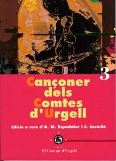 cançoner dels comtes durgell-a.m. espadaler-9788484090137