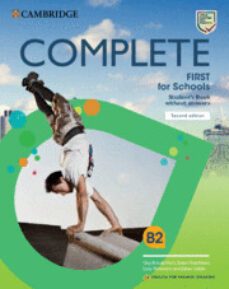 complete first for schools for spanish speakers student s book without answers 2ª  edition-9788490362037
