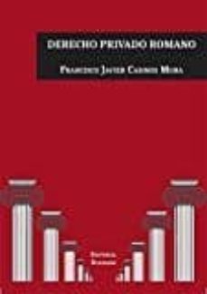 derecho privado romano-francisco javier casinos mora-9788490859537