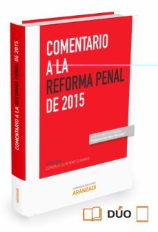 comentarios a la reforma del codigo penal de 2015-gonzalo quintero olivares-9788490983737