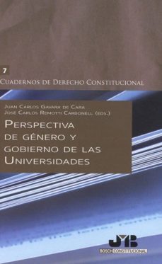perspectiva de genero y gobierno de las universidades-juan carlos gavara de cara-9788494952937