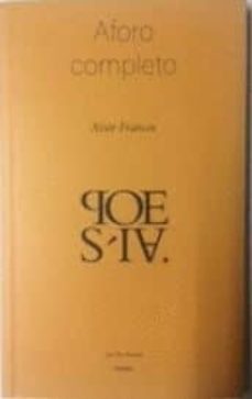 aforo completo-aitor francos-9788496793637