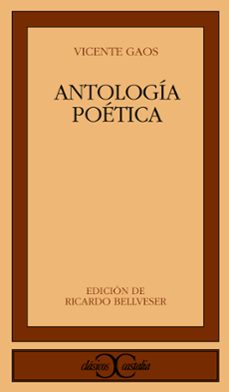 antologia poetica-vicente gaos-9788497401937