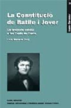 la constitucio de batlle i jover-luis maria de puig-9788497662437