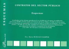 esquemas contratos del sector publico (actualizados con las refor mas operadas por la ley 34/2010 de 5 de agosto, de modificacion de las leyes 30/2007 de 30 de octubre, de contratos del sector publico-9788499822037