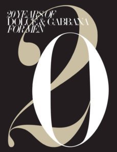 twenty years of dolce & gabbana for men-tim blanks-9788837077037