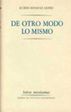 de otro modo lo mismo-9789681603137