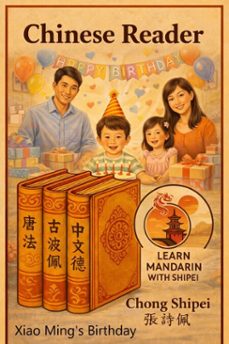 chinese reader  xiao ming's birthday (ebook)-chong shipei-9789811783937