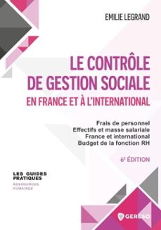 le controle de gestion sociale en france et a l'international (ebook)-emilie legrand-9791039711937