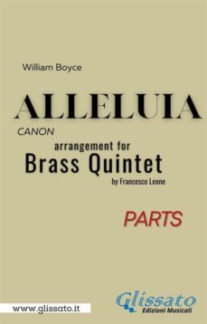 alleluia by william boyce for brass quintet/ensemble (set of parts) (ebook)-9791220869737
