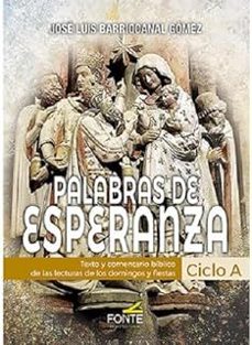 palabras de esperanza. ciclo a-jose luis barriocanal gomez-9791388067037