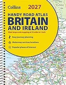 2027 collins handy road atlas britain and ireland : a5 spiral-9780008779047