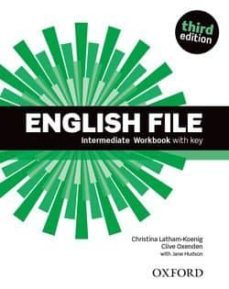 english file intermediate workbook with key 3ed-9780194519847