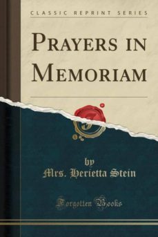 prayers in memoriam (classic reprint)-9780243415847