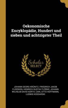 oekonomische encyklopadie, hundert und sieben und achtzigster theil-9780270652147