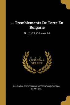 ... tremblements de terre en bulgarie-9780270771947