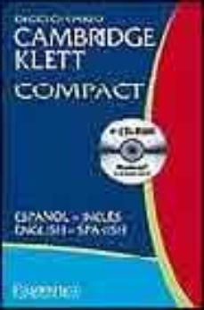 diccionario cambridge klet compact español-ingles english-spanish (incluye cd-rom)-9780521540247
