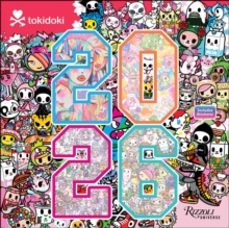 tokidoki 2026 wall calendar (includes stickers)-simone legno-9780789348647