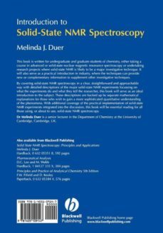 INTRODUCTION TO SOLID-STATE NMR SPECTROSCOPY | | Casa del Libro