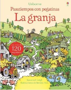 pasatiempos con pegatinas la granja-susannah leigh-9781409592747