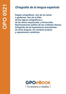 ortografia de la lengua española. (ebook)-9781524317447
