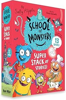 school of monsters super stack of stories! (school of monsters)-sally rippin-9781684646647