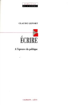 ecrire (ebook)-claude lefort-9782702157947