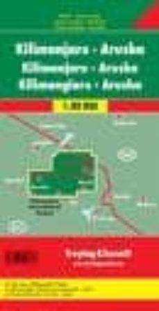 kilimanjaro, arusha, mapa de carreteras (1:50000) (freytag & bern dt)-9783707909647