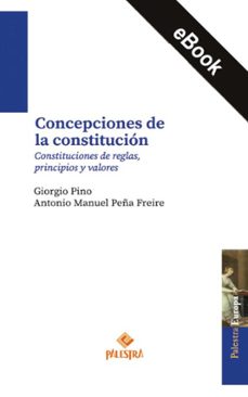 concepciones de la constitucion (ebook)-giorgio pino-antonio manuel peña freire-9786123256647
