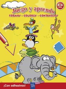 juego y aprendo: formas, colores, contrarios-9788408091547