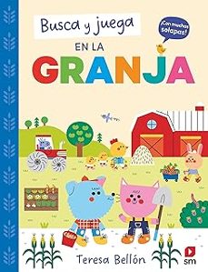 busca y juega en la granja (solapas)-teresa bellon-9788410552647