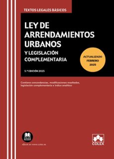 ley de arrendamientos urbanos y legislacion complementaria 2-9788411949347