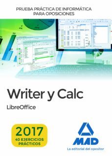 prueba practica de informatica: writer y calc-9788414210147