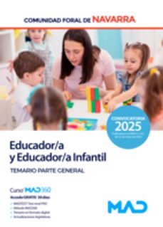 educadores infantiles de la comunidad foral de navarra. temario parte general-9788414297247