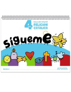 ¡sigueme!. religion catolica. 4 años-9788414338247