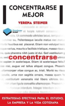 concentrarse mejor (ebook)-verena steiner-9788415750147