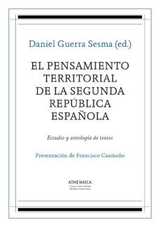 el pensamiento territorial de la segunda republica española (ebook)-9788416230747