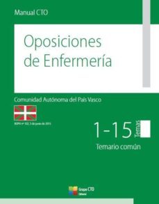 manual cto de oposiciones de enfermería - país vasco - tomo iv (legislacion)-9788416403547